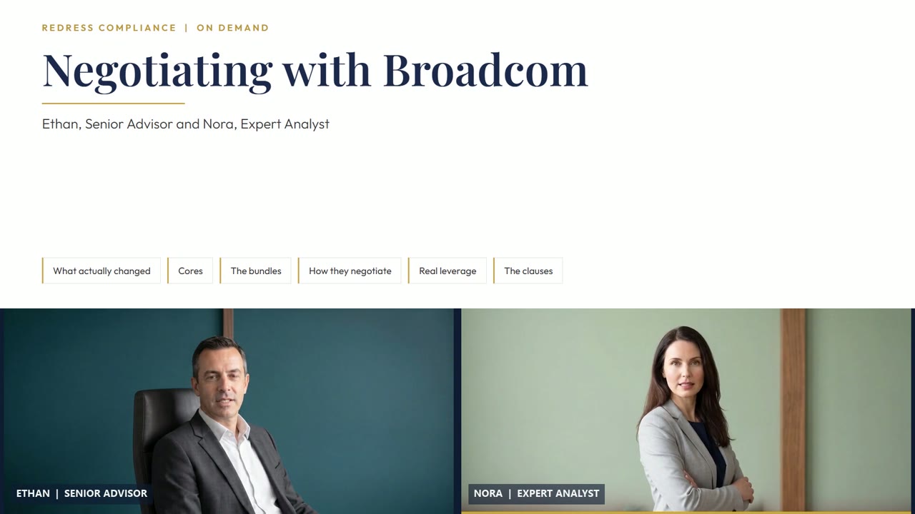Negotiating with Broadcom
