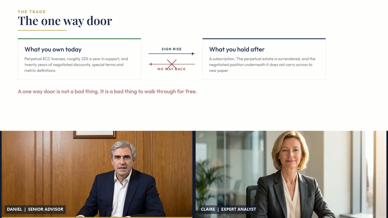 Negotiating RISE with SAP