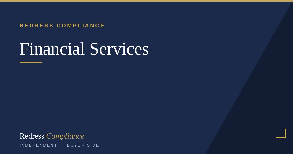 Cover of the Software Licensing Financial Services white paper from Redress Compliance