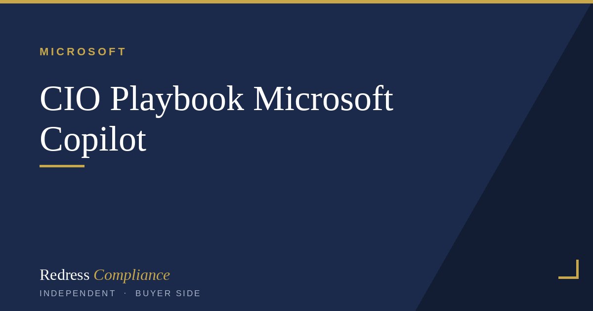 CIO Playbook: Adopting Microsoft 365 Copilot