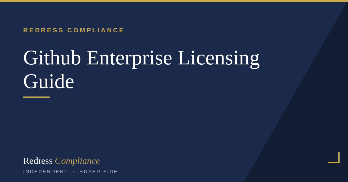 GitHub Enterprise Licensing: 2026 Buyer Guide | Redress