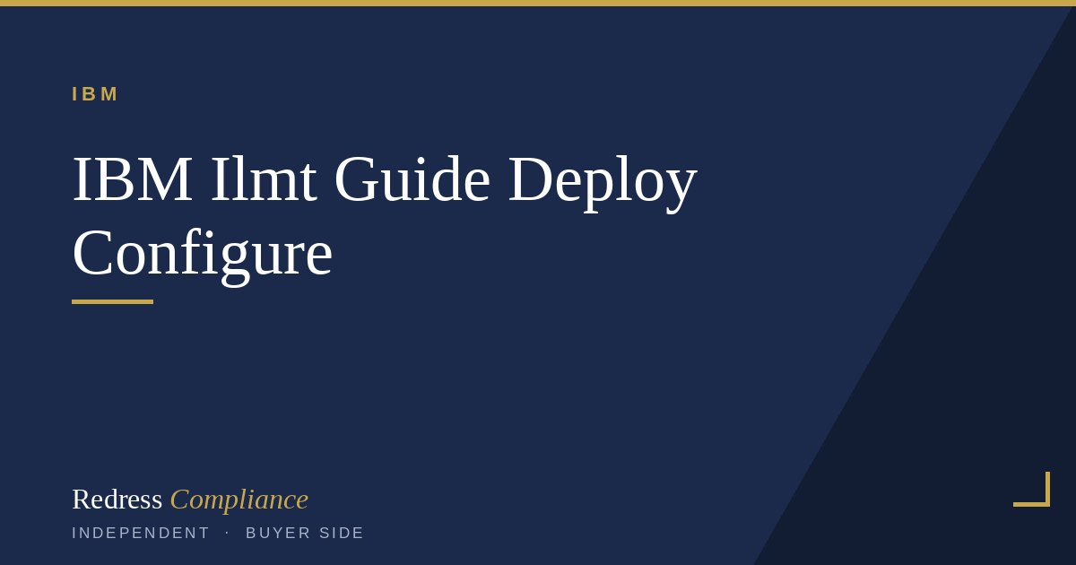 IBM ILMT deploy and configure