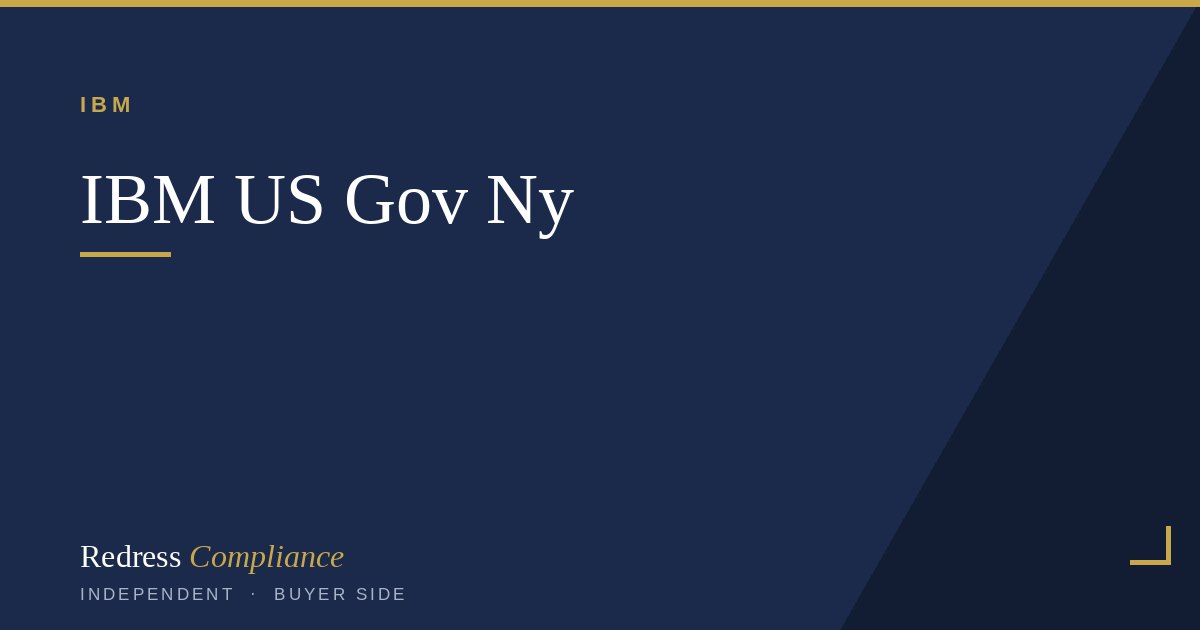 IBM Audit Defense Case: NY Agency 86 Percent Cut