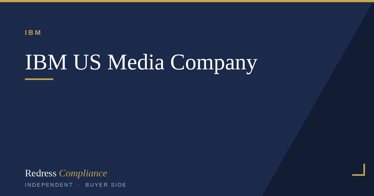 IBM Audit Defense Case: US Media 84 Percent Cut