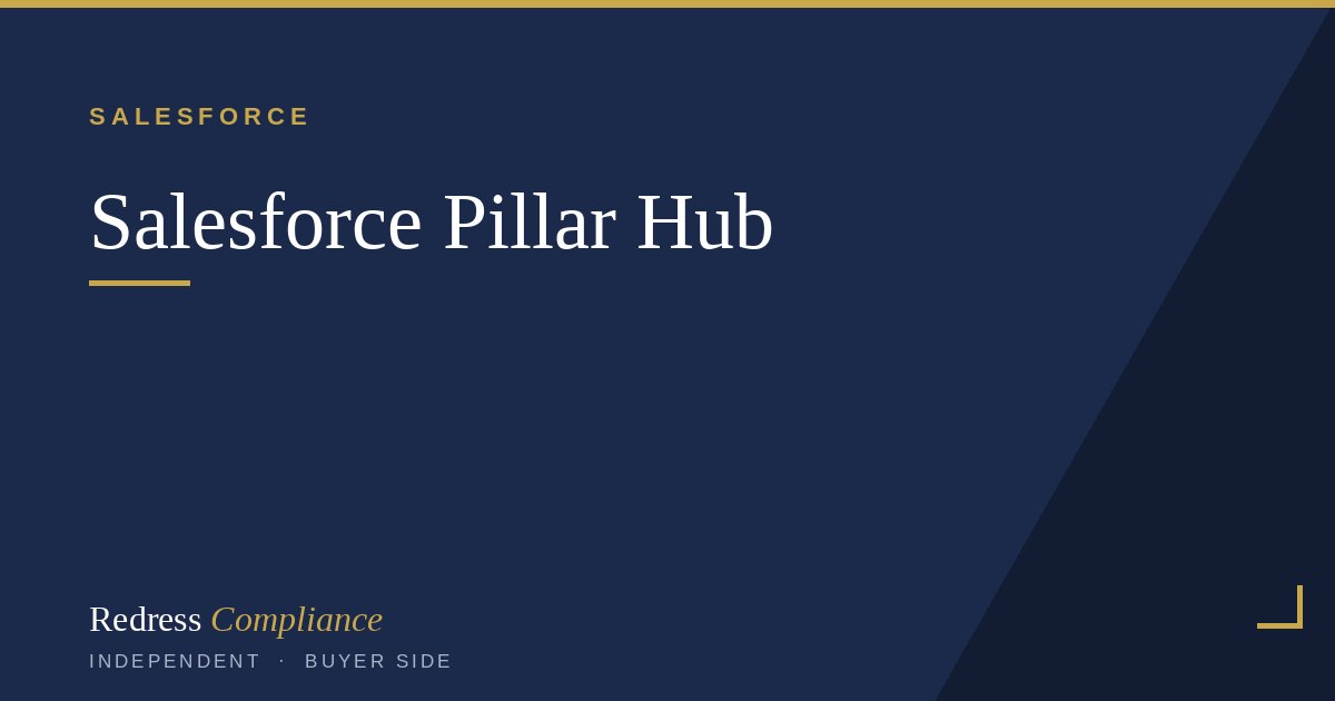 Salesforce Licensing Pillar Hub 2026