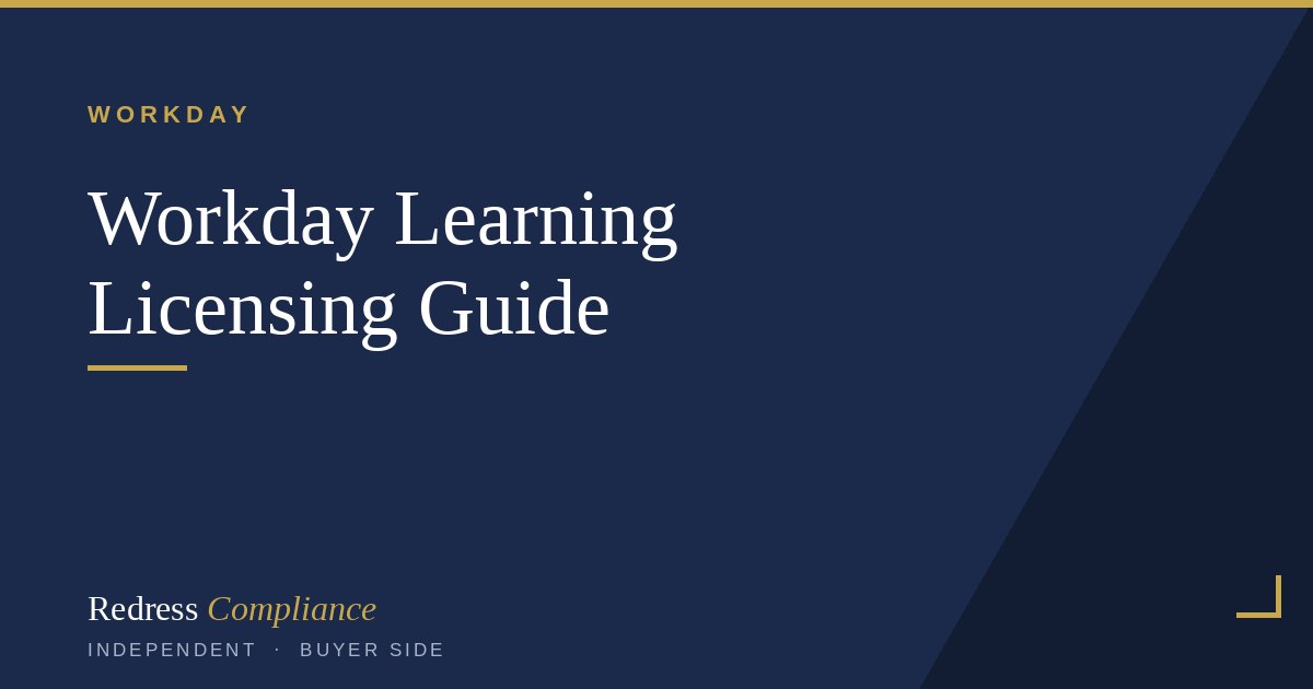Workday Learnin Workday Learning Licensing: 2026 Buyer Guide | Redress