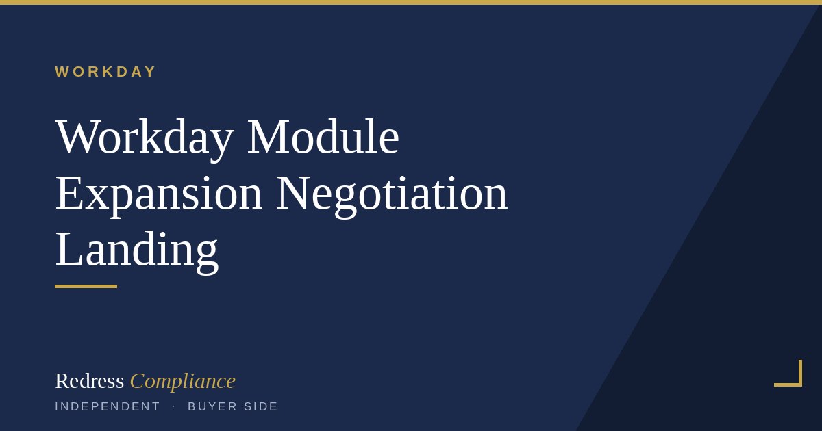 Stop Workday Module Sprawl: 2026 Buyer