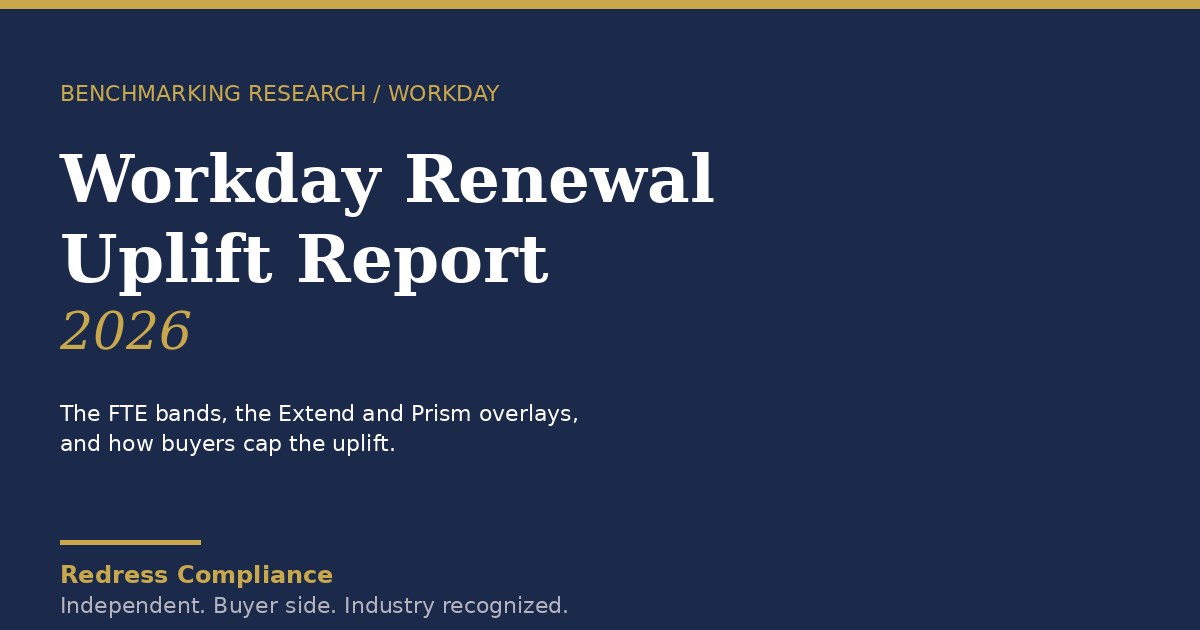 Workday Renewal Negotiation Tactics
