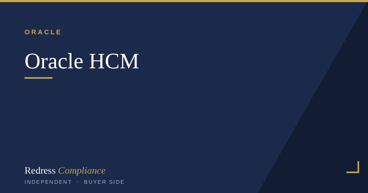 Cover of the Oracle HCM Cloud Licensing white paper from Redress Compliance
