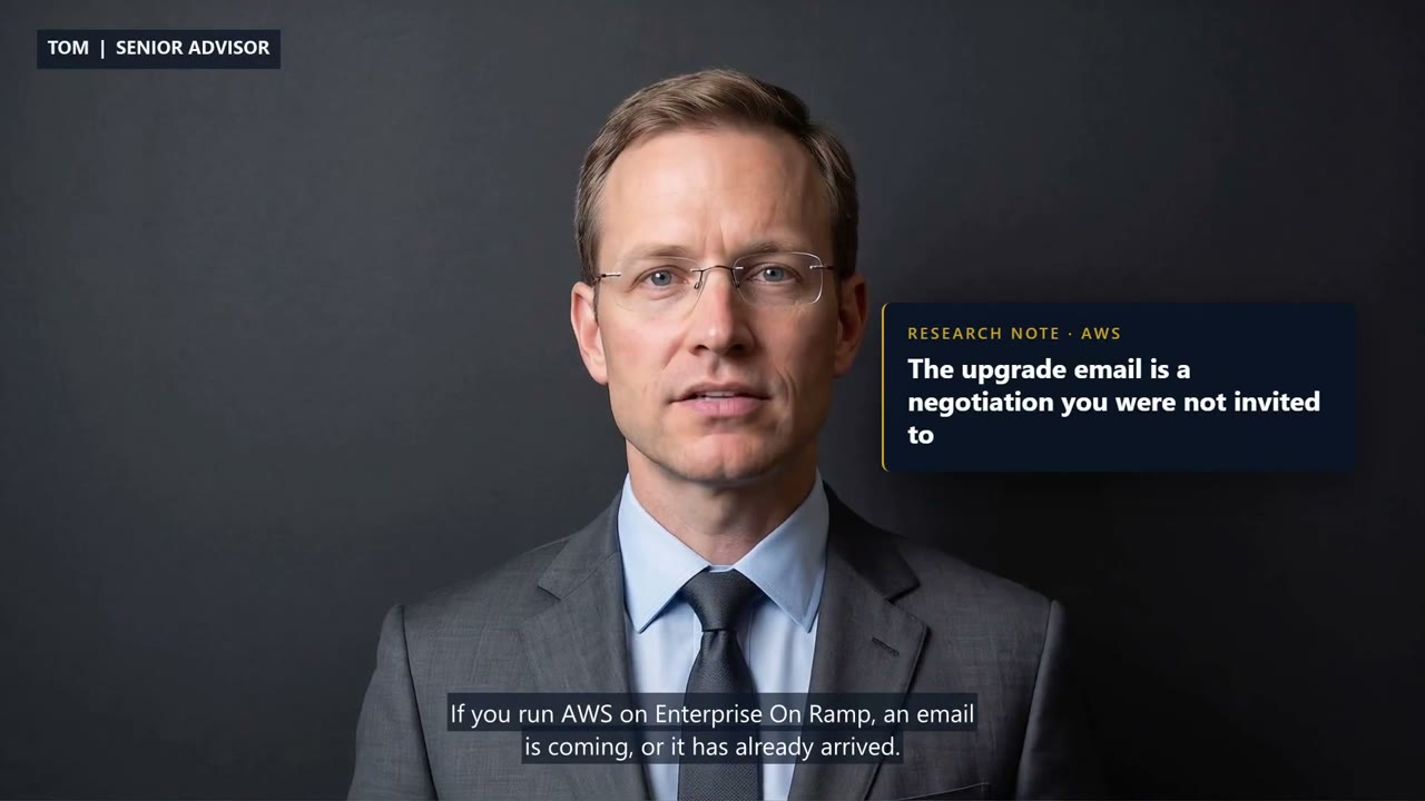 AWS Retires Enterprise On Ramp: The Support Line Nobody Negotiated