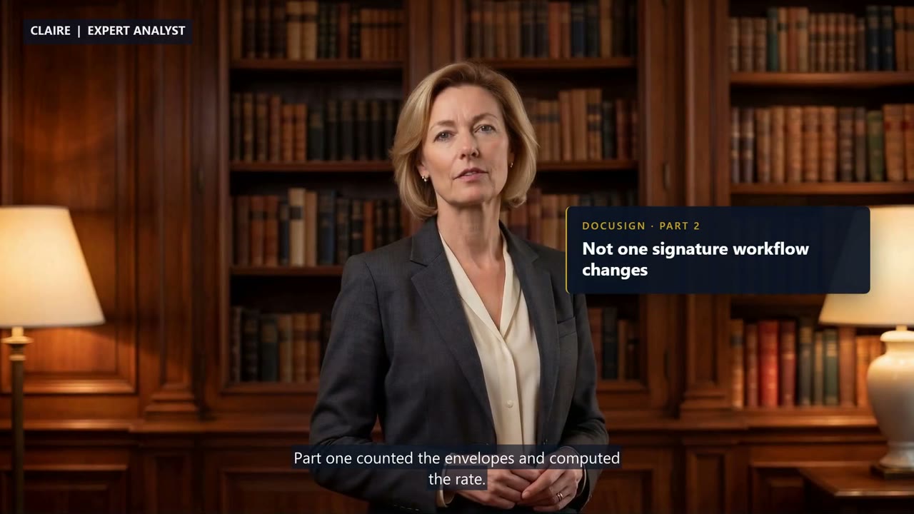 DocuSign Negotiation, Part 2: Rollover, the Adobe Shadow, and the January Close
