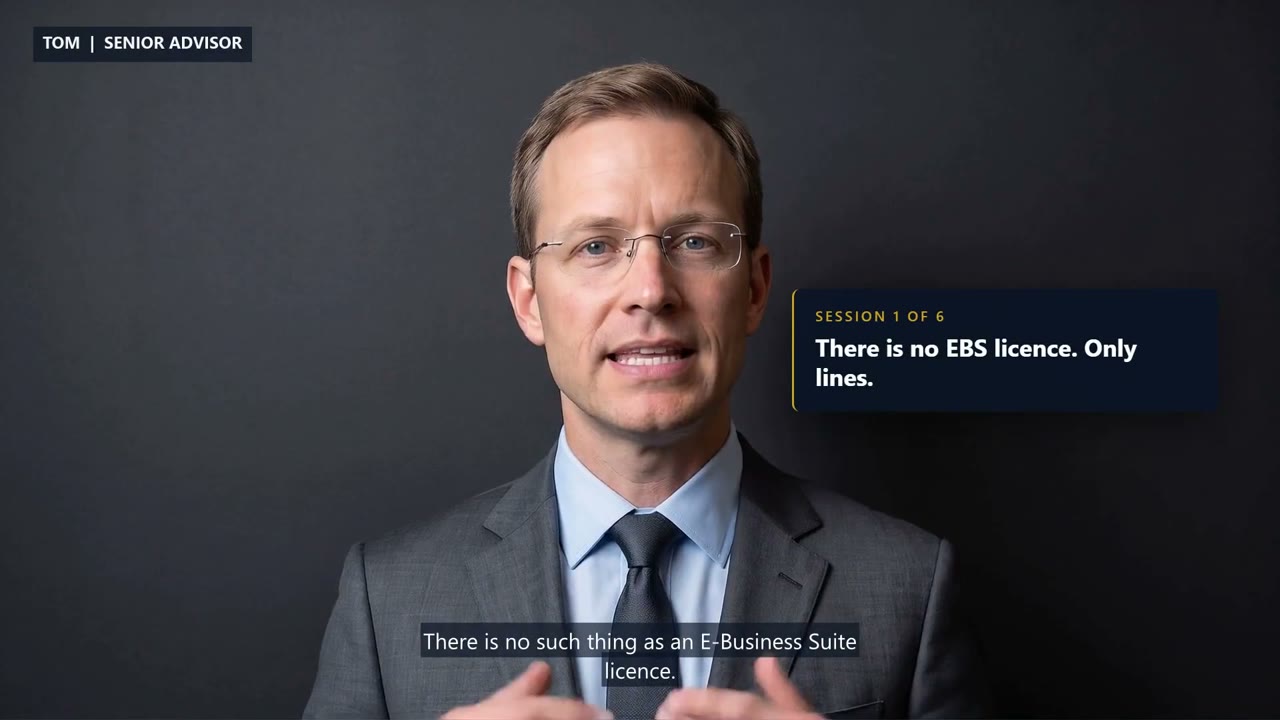 There Is No EBS Licence: Only Lines