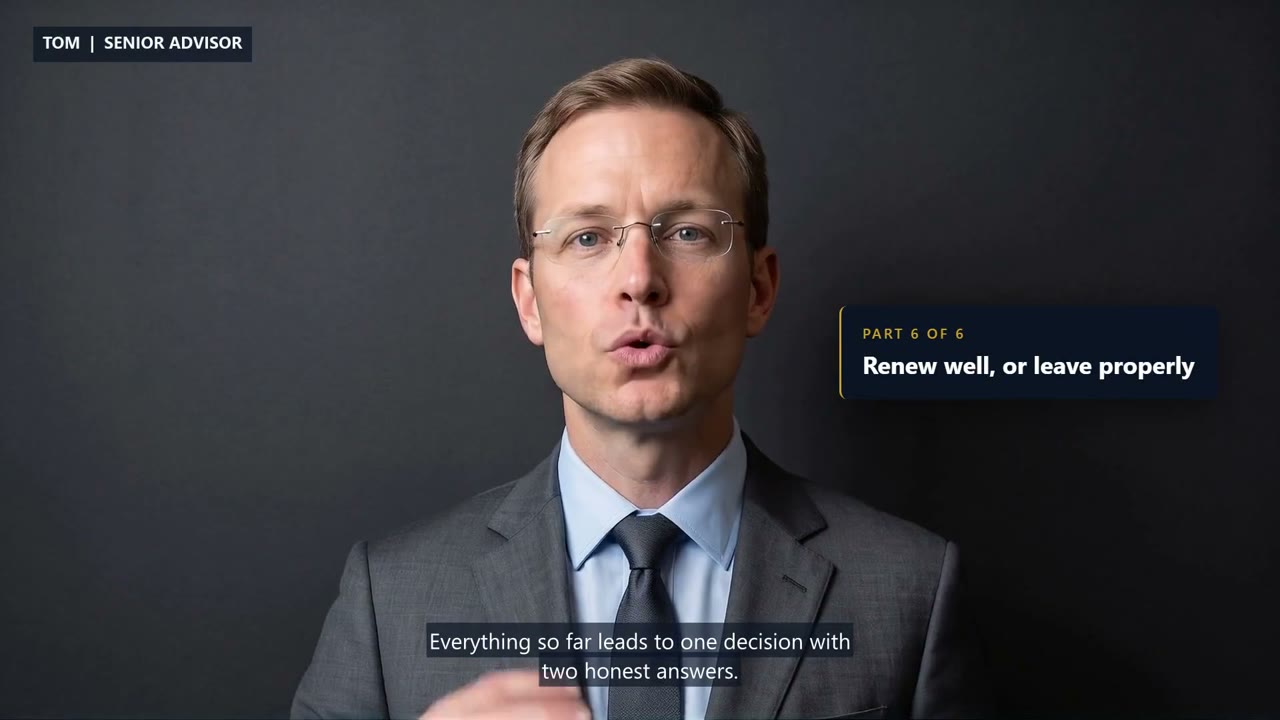 Renew or Exit, and How We Help With Either