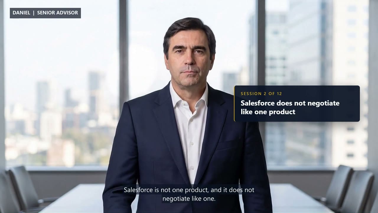 Every Salesforce Product Is a Different Negotiation