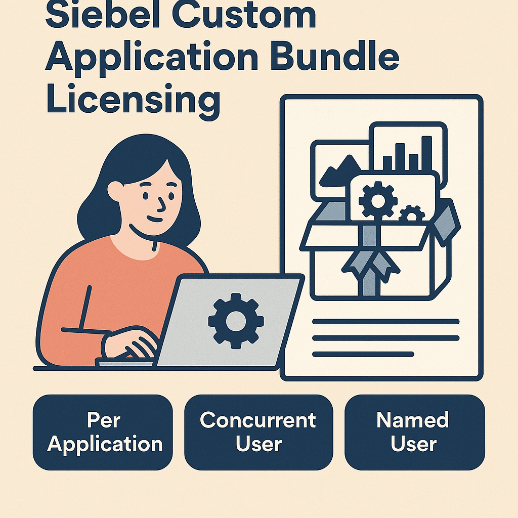 Siebel Custom Application Bundle Licensing