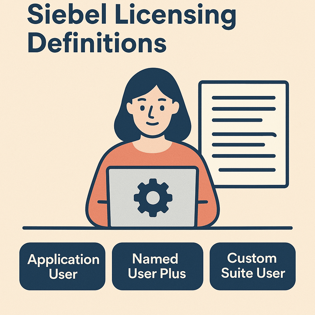 Siebel Licensing Definitions