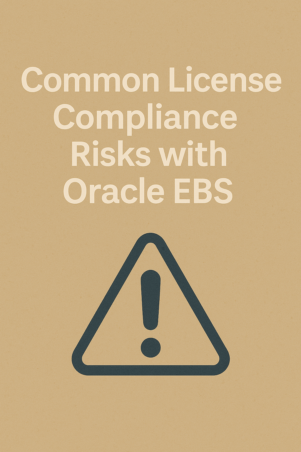 Common License Compliance Risks with Oracle EBS