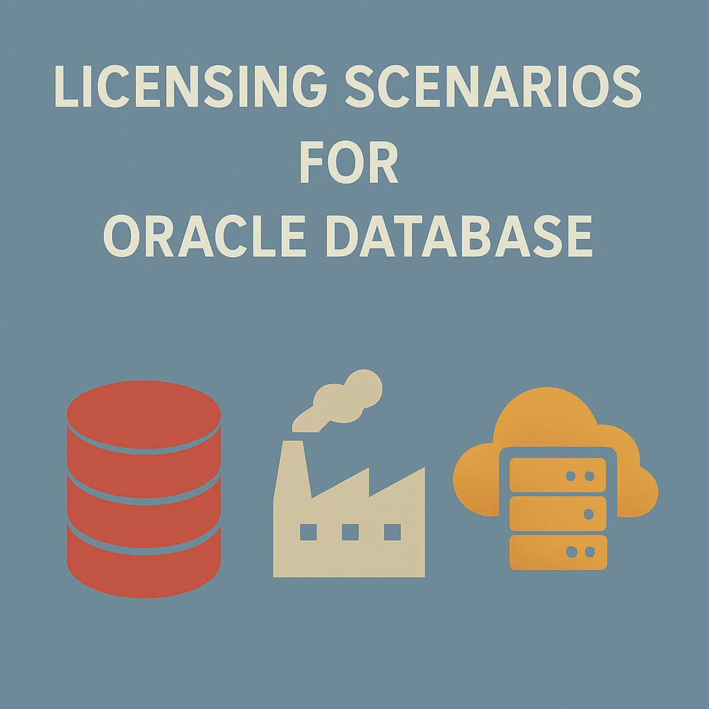 Licensing Scenarios for Oracle Database