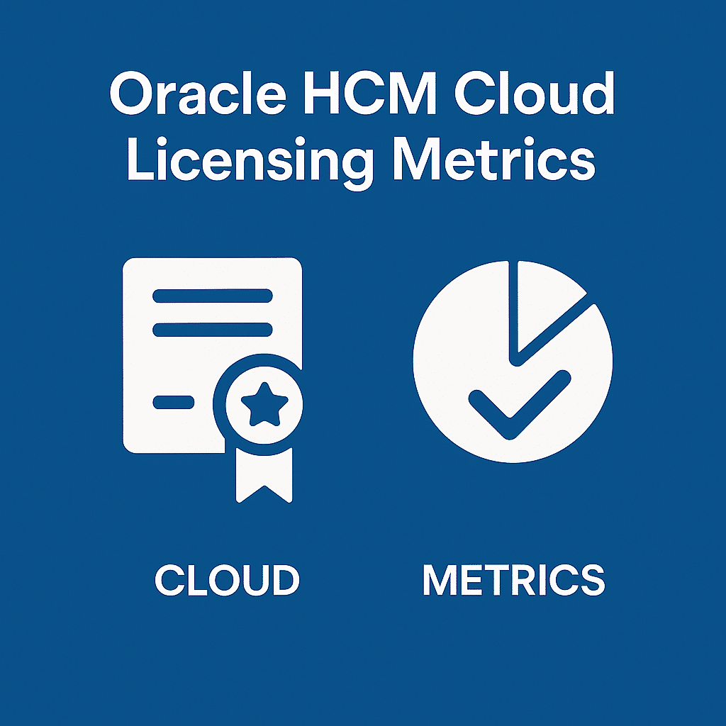 Oracle HCM Cloud Licensing Metrics