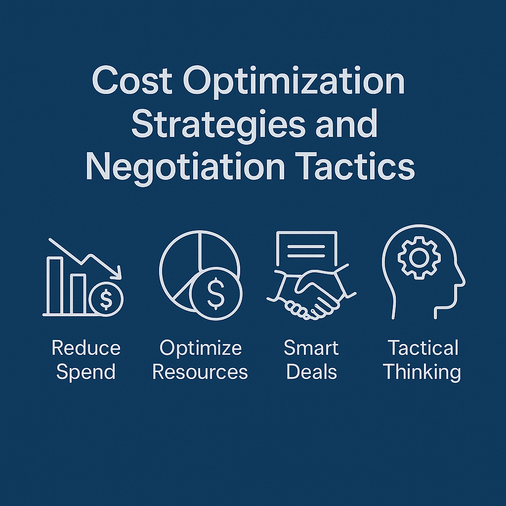 Cost Optimization Strategies and Negotiation Tactics
