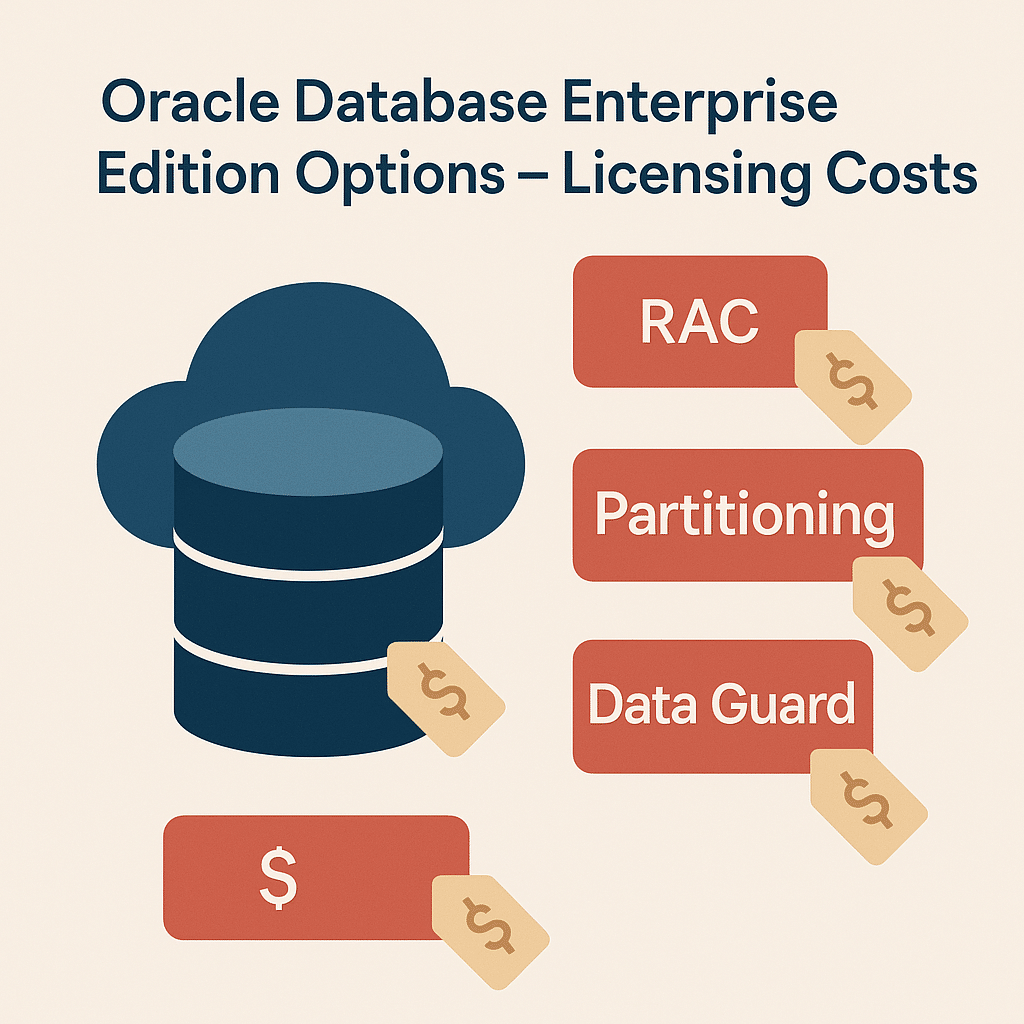 Oracle Database Enterprise Edition Options - Licensing Costs