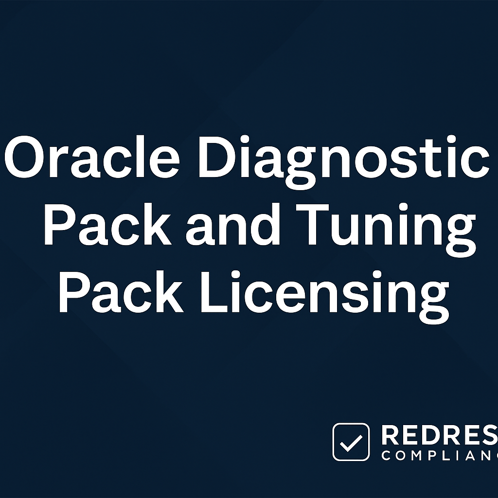 Oracle Diagnostic Pack licensing