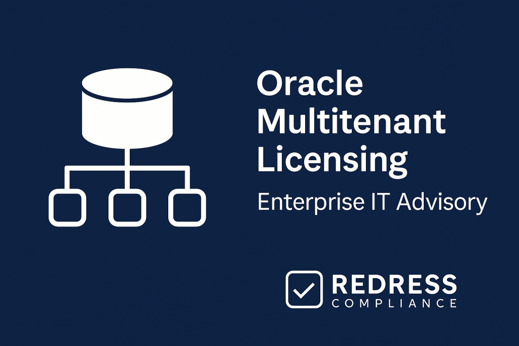 Oracle Multitenant Licensing