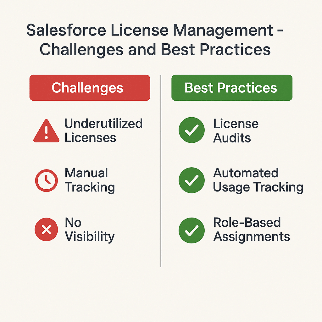 Salesforce License Management - Challenges and Best Practices