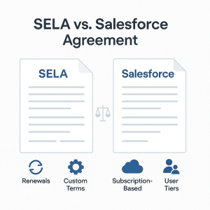 SELA vs. Salesforce Subscription Agreement