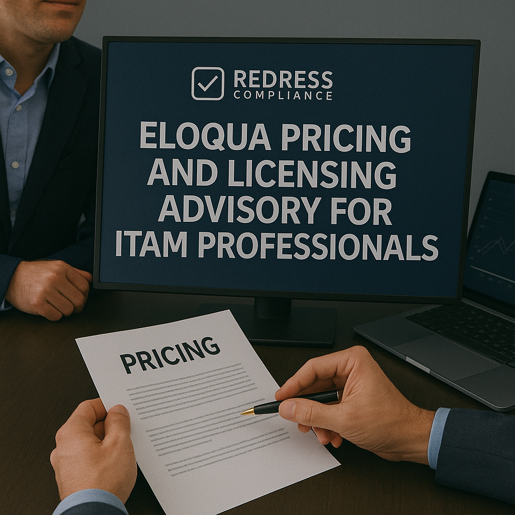Eloqua Pricing and Licensing - Redress Compliance Eloqua Pricing and Licensing