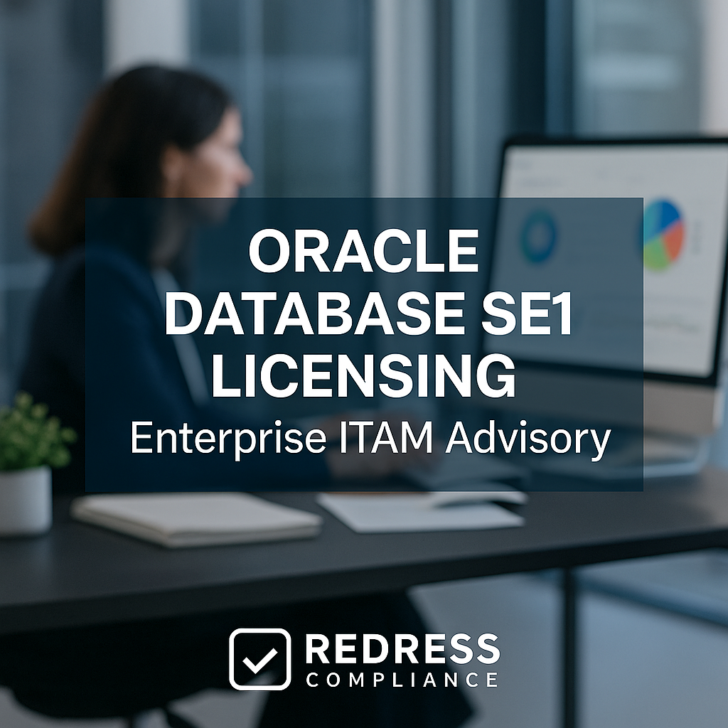 Oracle Database SE1 Licensing Enterprise ITAM Advisory