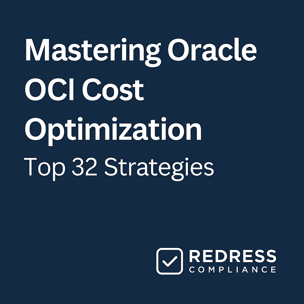Oracle OCI Cost Optimization