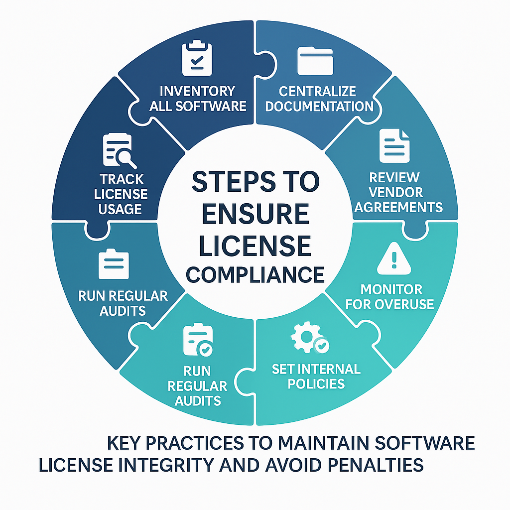Steps to Ensure License Compliance