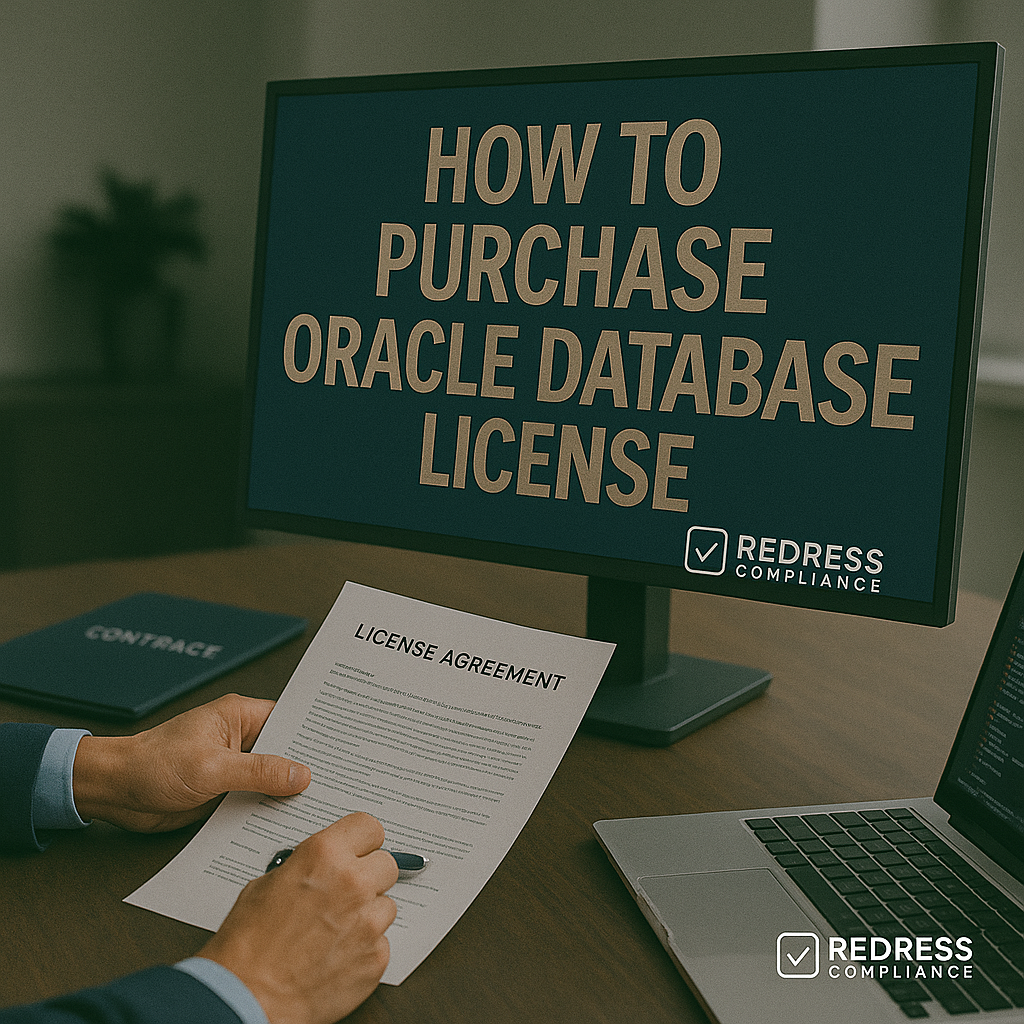 How to Purchase Oracle Database License - Redress Compliance How to Purchase Oracle Database License