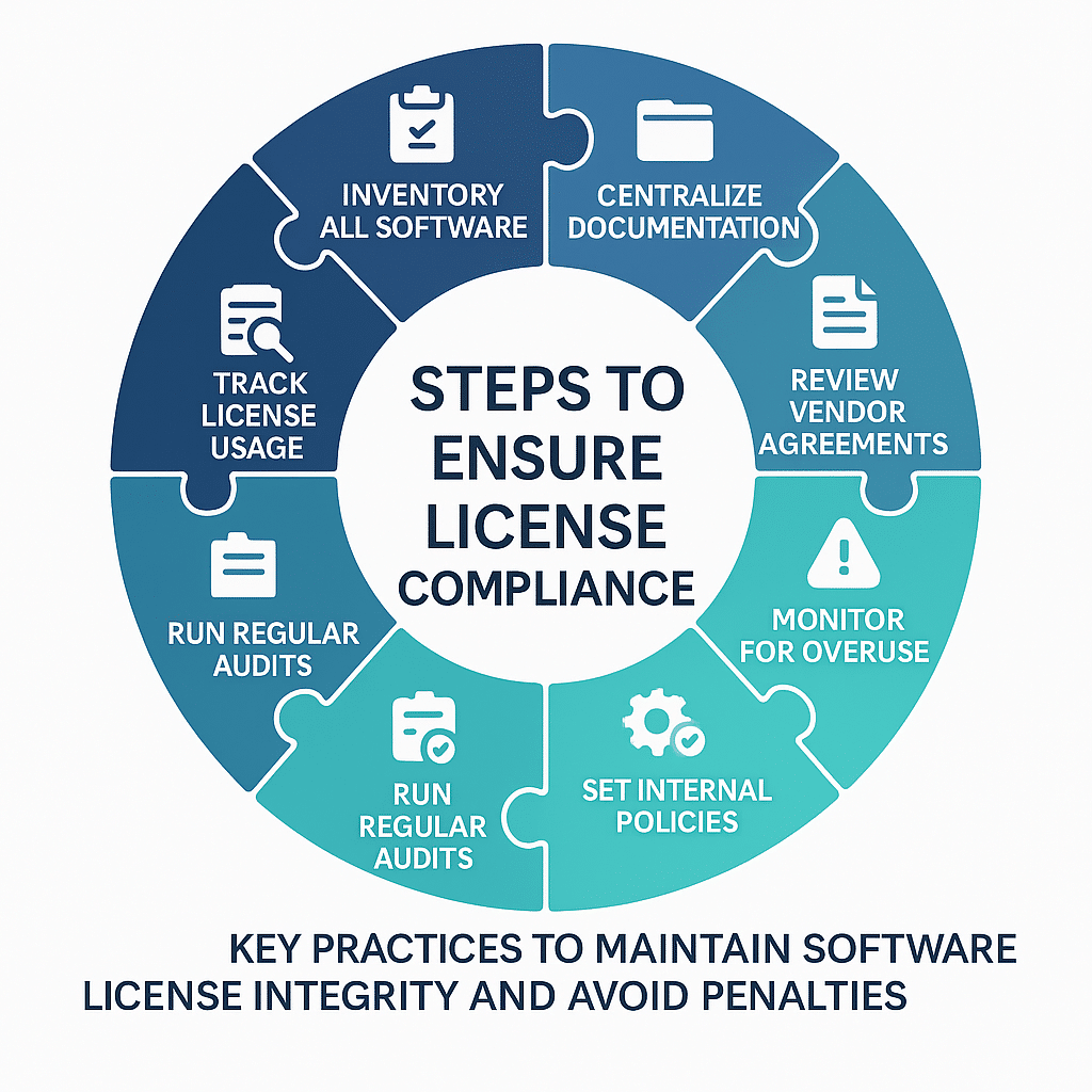 Steps to Ensure License Compliance