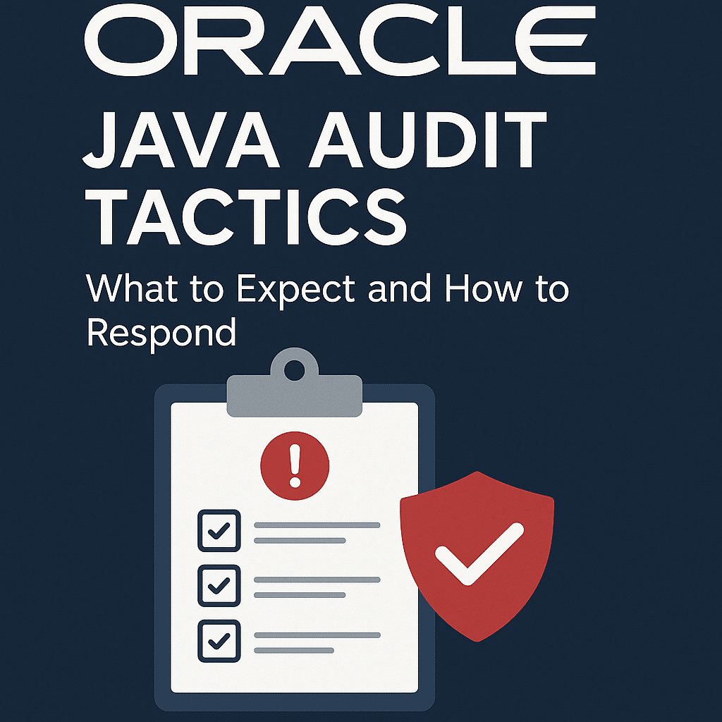 Oracle Java Audit Tactics