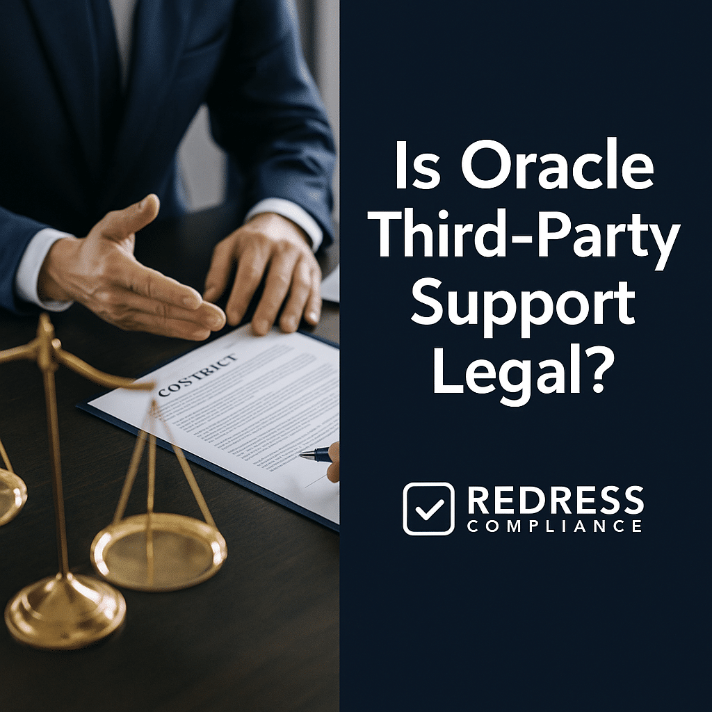 Is Oracle Third-Party Support Legal
