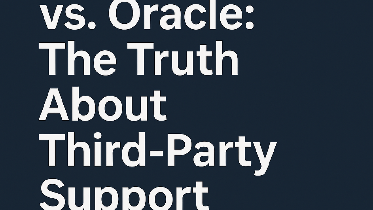Rimini Street vs. Oracle: The Truth About Third-Party Support, image size:1200x675