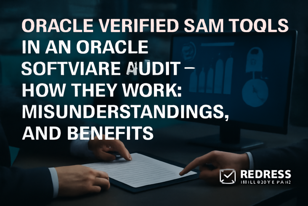 Oracle Verified SAM Tools in an Oracle Software Audit – How They Work, Misunderstandings, and Benefits