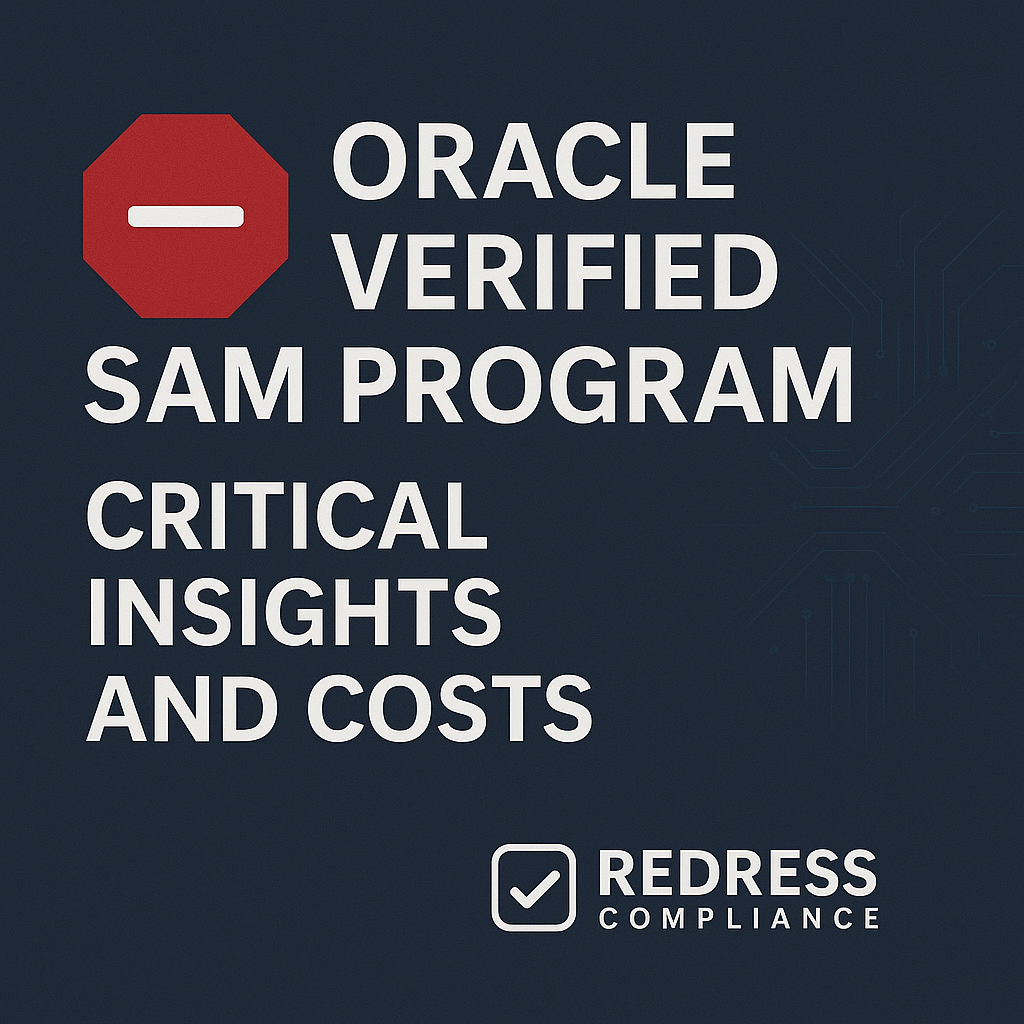 Oracle Verified SAM Program Critical Insights and Costs
