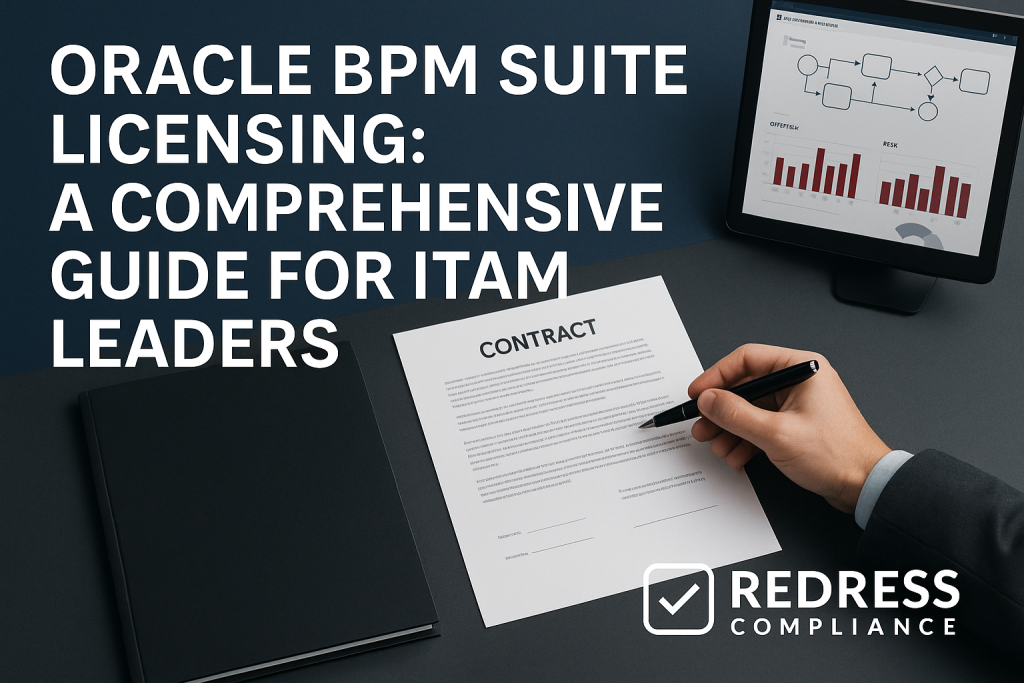 Oracle BPM Suite Licensing A Comprehensive Guide for ITAM Leaders - Redress Compliance Oracle BPM Suite Licensing A Comprehensive Guide for ITAM Leaders