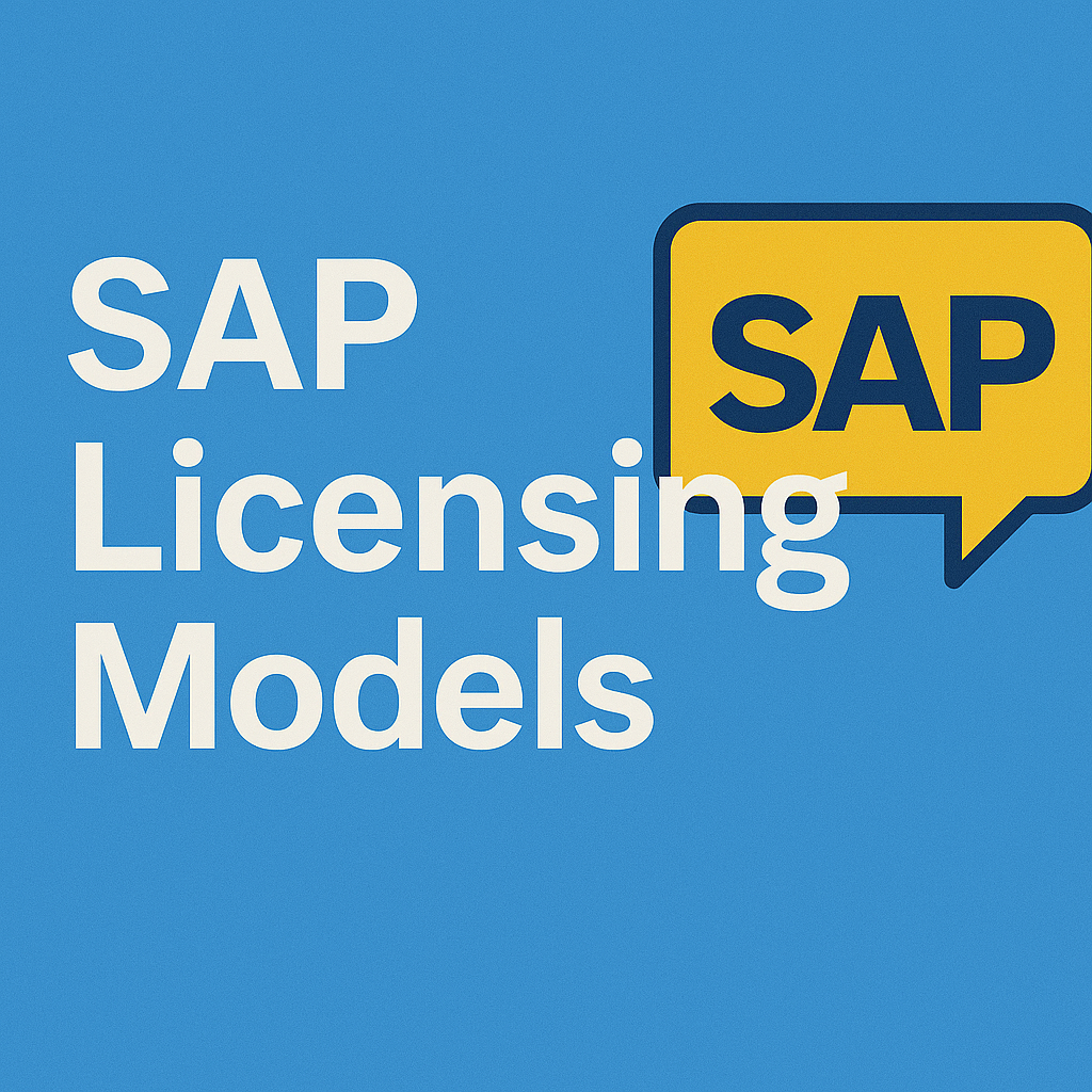 SAP Licensing Models