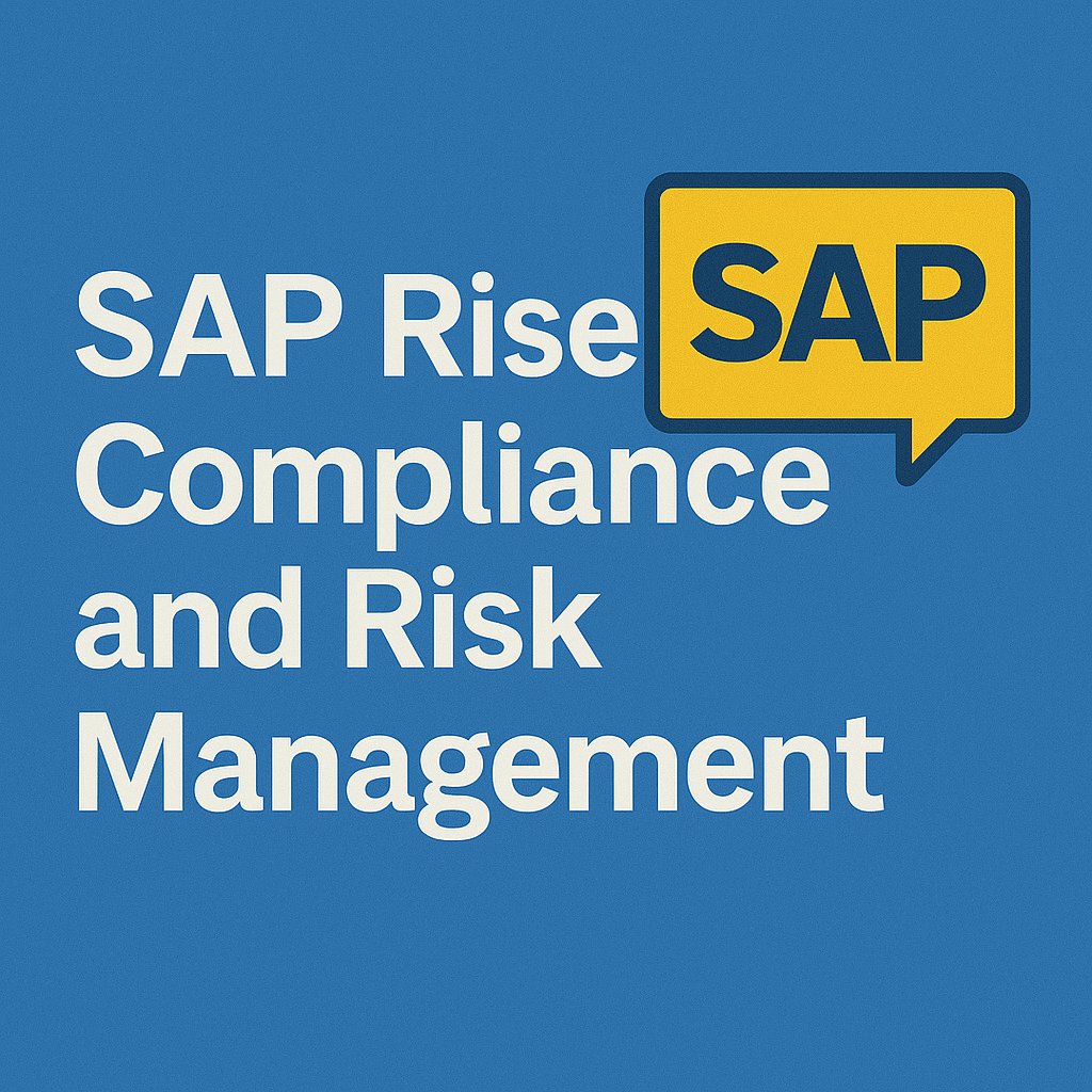 SAP Rise Compliance and Risk Management