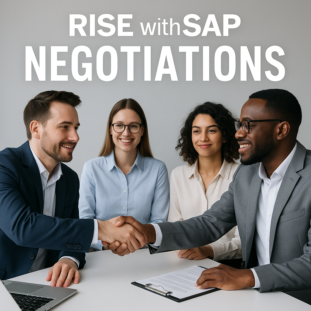 SAP RISE Negotiations