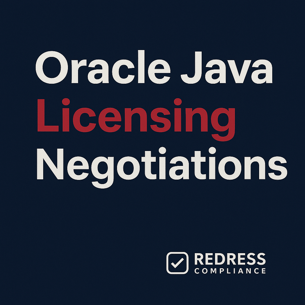 Java Licensing Negotiations