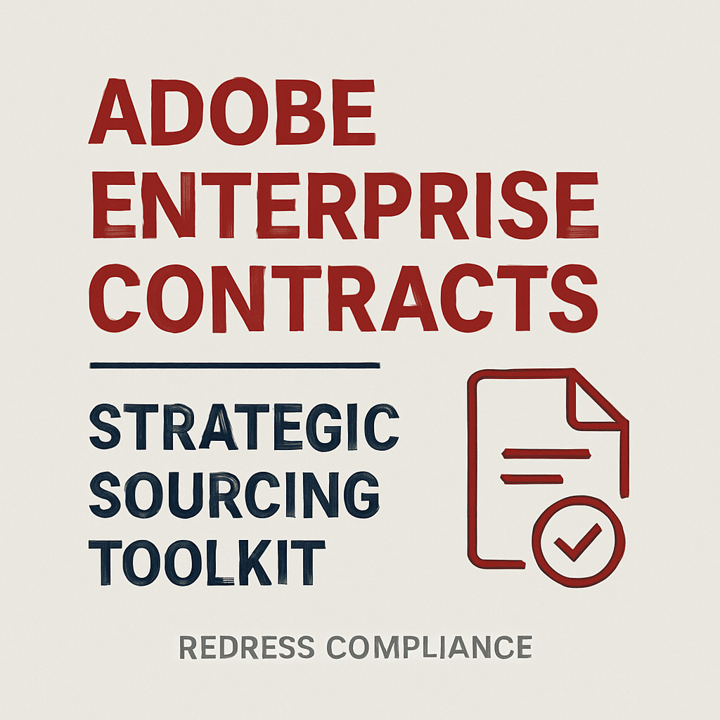 Adobe Enterprise Contracts – Strategic Sourcing Toolkit
