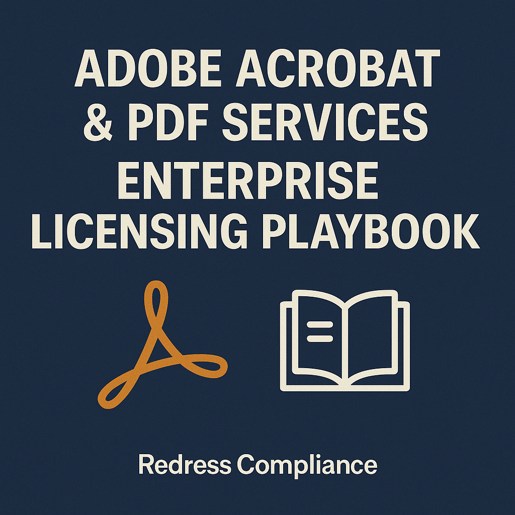 Adobe Acrobat & PDF Services Enterprise Licensing Playbook