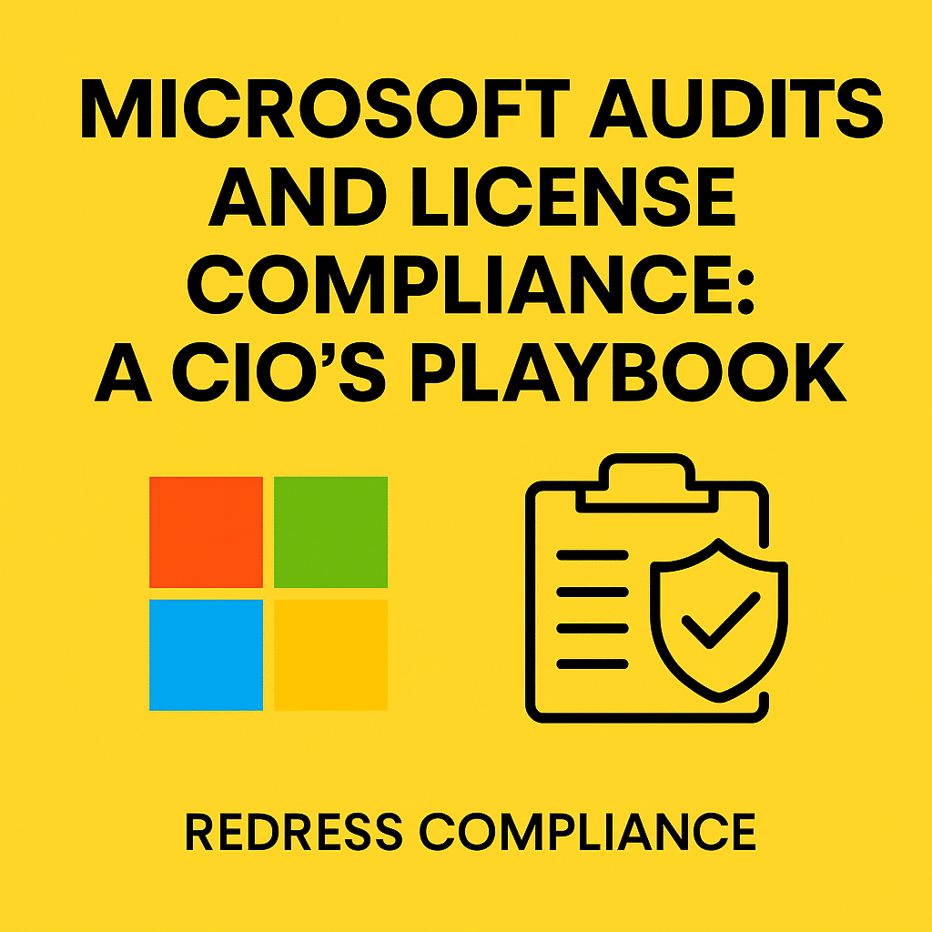 Microsoft Audits and License Compliance: A CIO’s Playbook