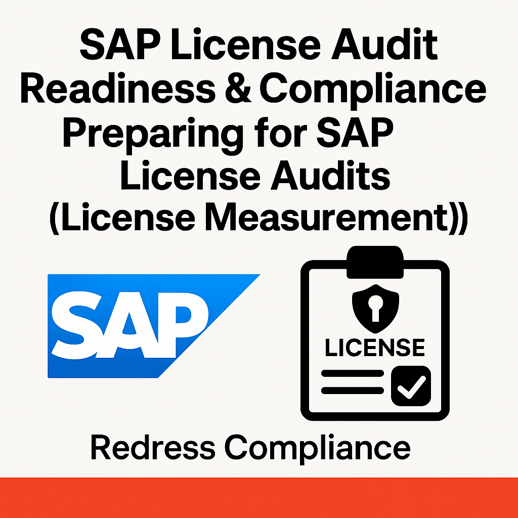 SAP License Audit Readiness & Compliance – Preparing for SAP License Audits (License Measurement)