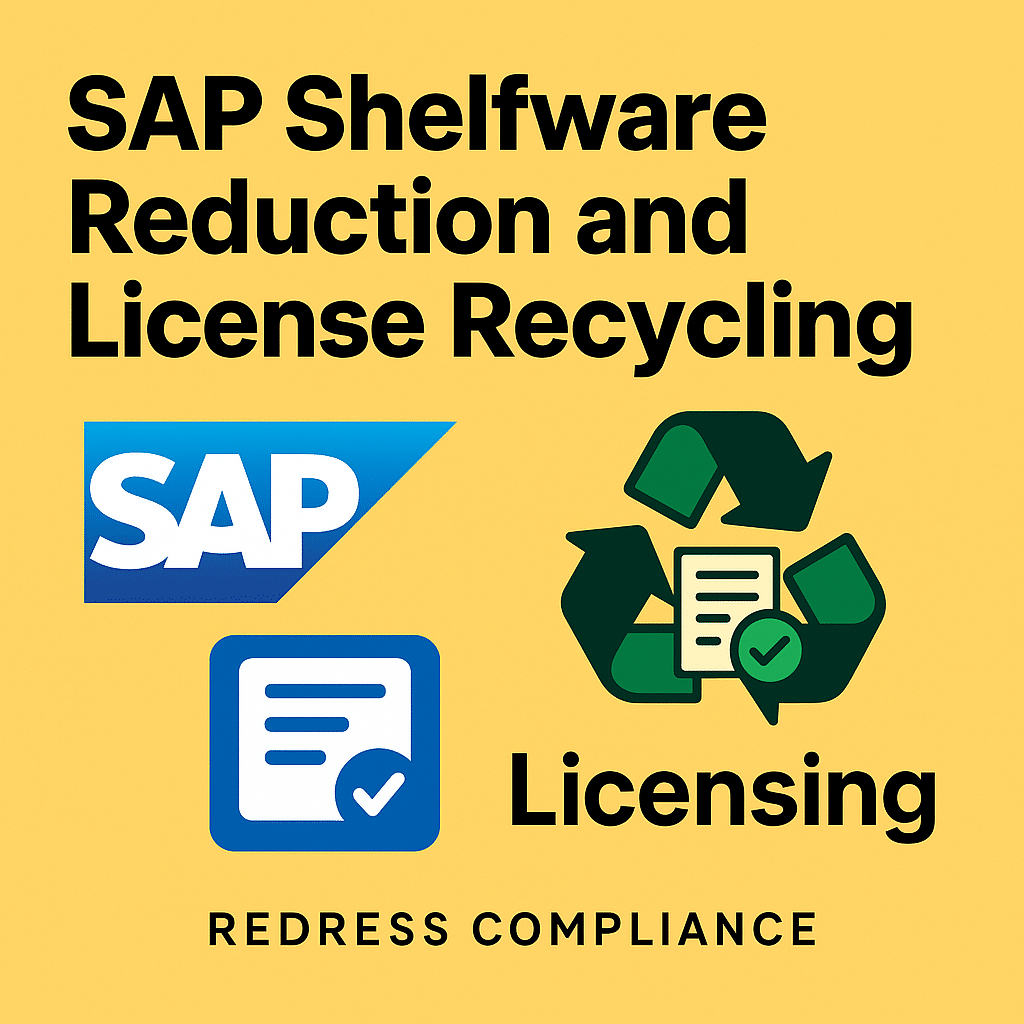 SAP Shelfware Reduction and License Recycling